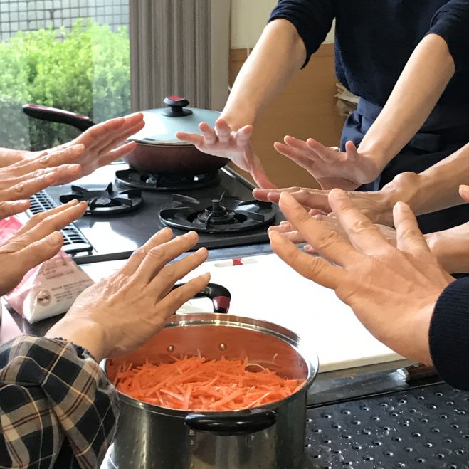 4月24日 船越のりいちの わら直伝 重ね煮料理教室 第一回 19年4月24日 福岡県 こくちーずプロ