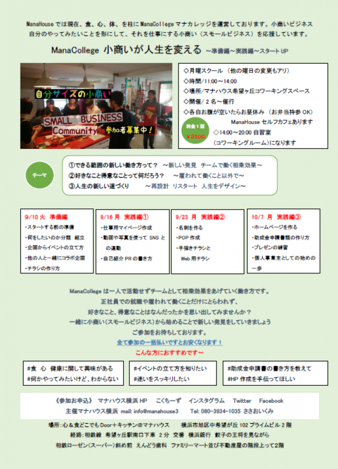 本当は何がしたいの 心の整理整頓 小商いから 19年9月10日 神奈川県 こくちーずプロ 本当は何がしたいの 心の整理整頓 小商いから 19年9月10日 神奈川県 こくちーずプロ