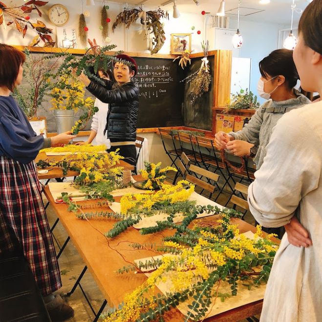 ミモザとユーカリのリース スワッグworkshop 年3月13日 兵庫県 こくちーずプロ ミモザとユーカリのリース スワッグworkshop 年3月13日 兵庫県 こくちーずプロ