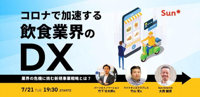 コロナで加速する飲食業界のDX 〜業界の危機に挑む新規事業戦略とは?〜