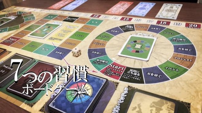 公認ナビ開催 7つの習慣ボードゲーム会 体験から人生を学ぶ 2021年1月17日 岡山県 こくちーずプロ