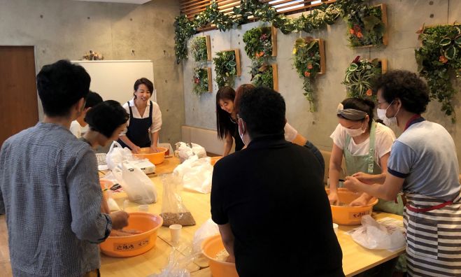 料理教室 お味噌作り編 21年4月29日 大阪府 こくちーずプロ