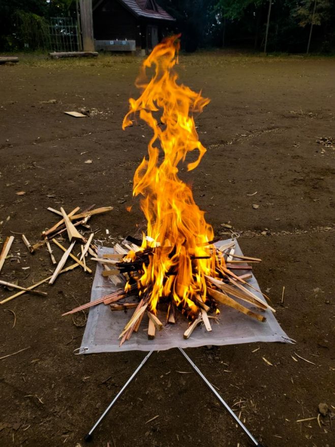 焚き火cafe 21年5月12日 神奈川県 こくちーずプロ