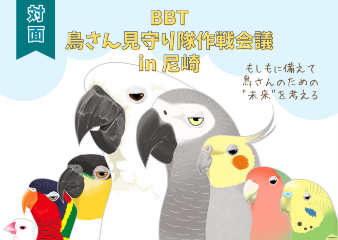 BBT鳥さん見守り隊作戦会議 in 尼崎【対面】 2024年8月12日（兵庫県 