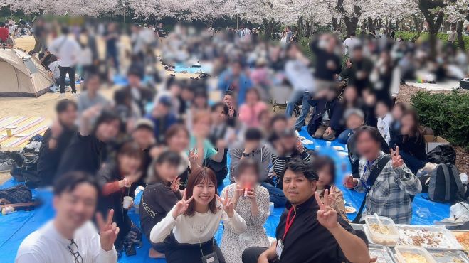 2026年春のお花見交流会 OneCafe×PartyPlusコラボ